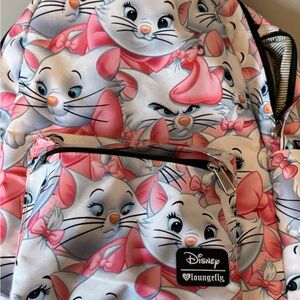 Loungefly Disney Aristocats Marie Cream and Pink Backpack